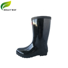 Botas de chuva de altura do joelho superior de PVC